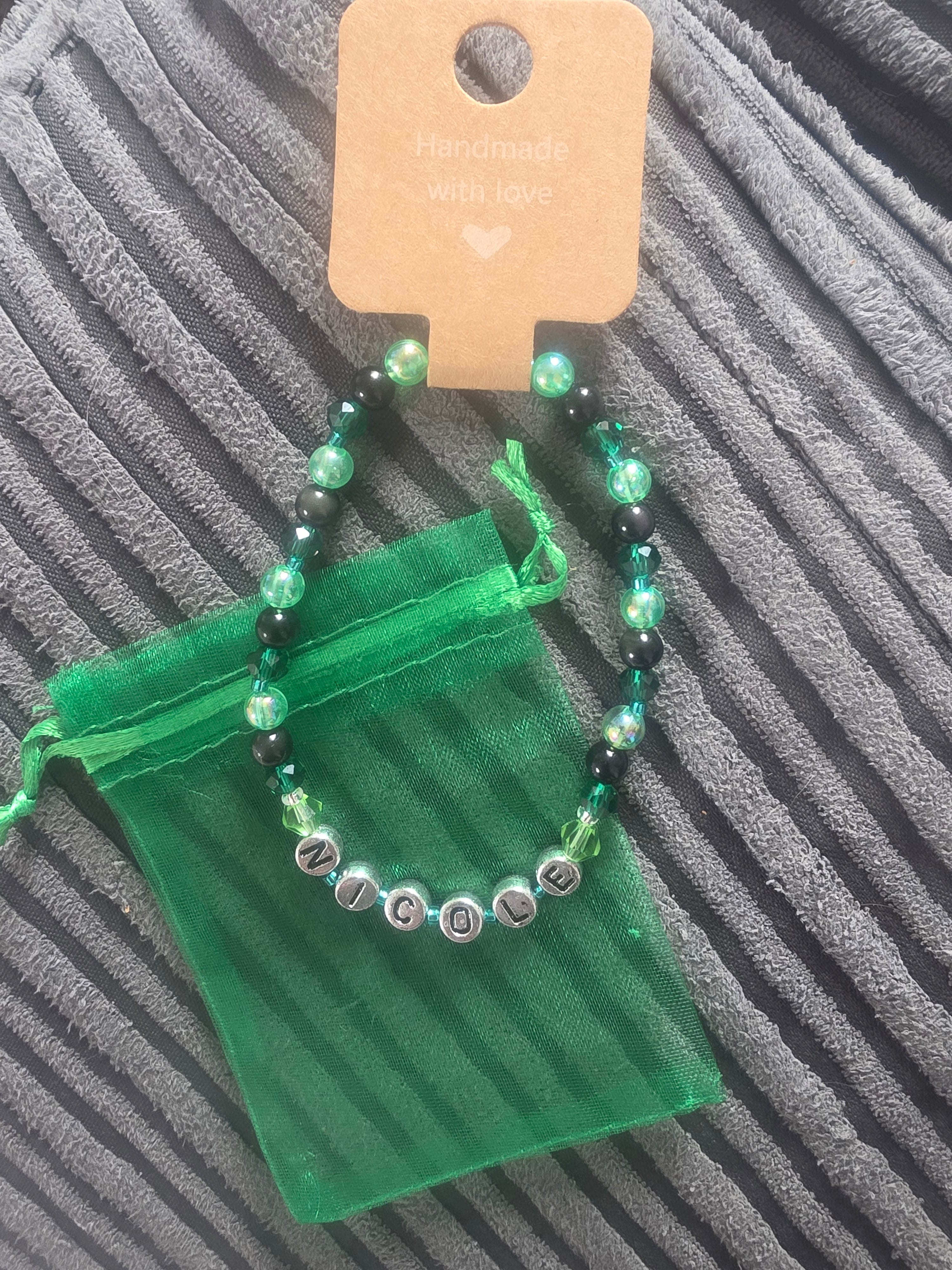 Name or word bracelets