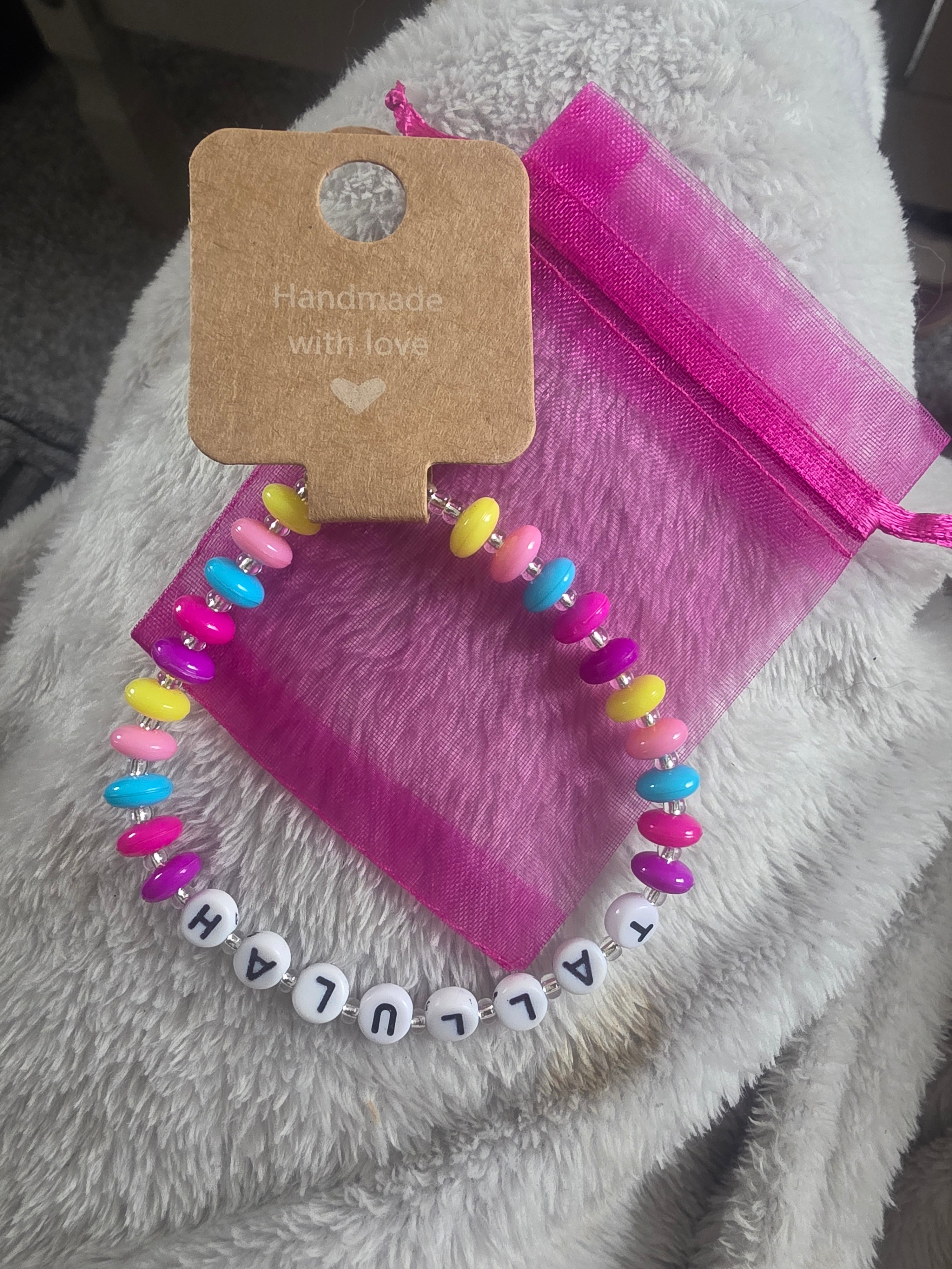 Name or word bracelets