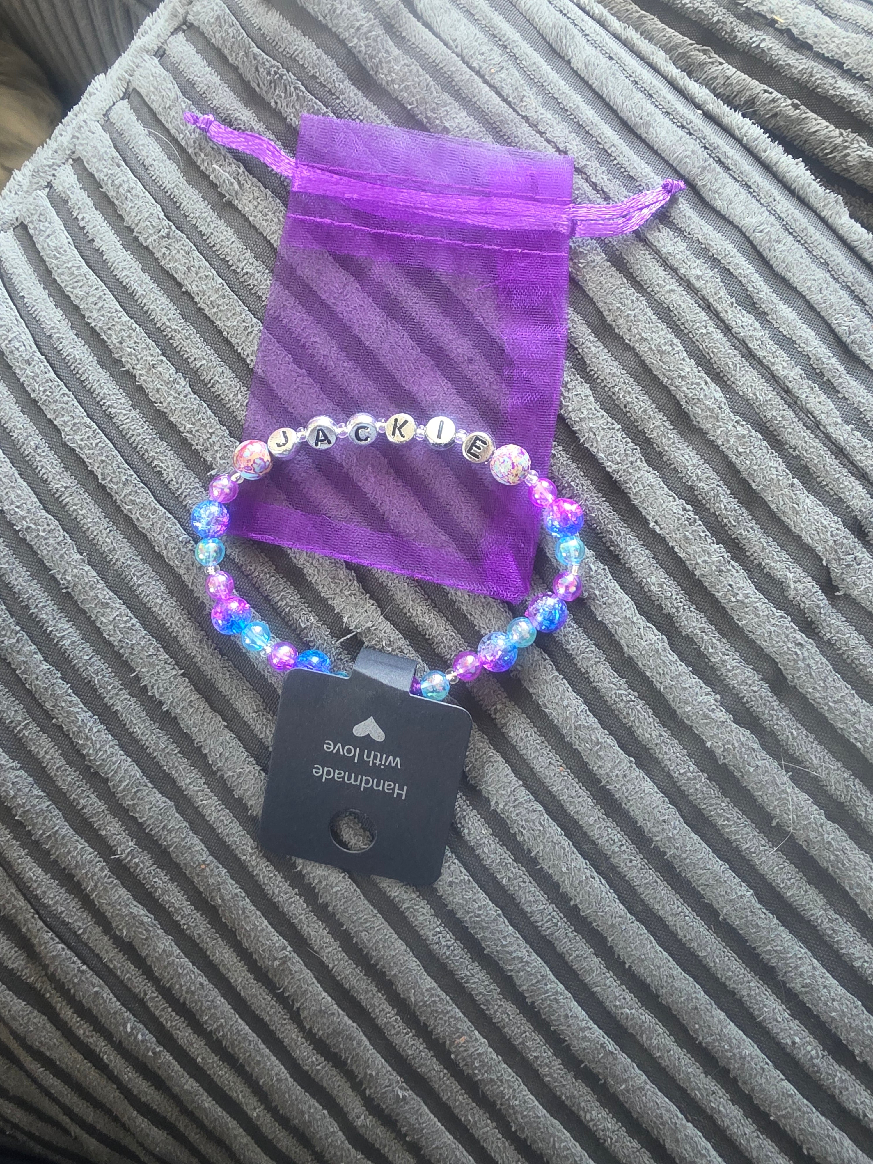 Name or word bracelets