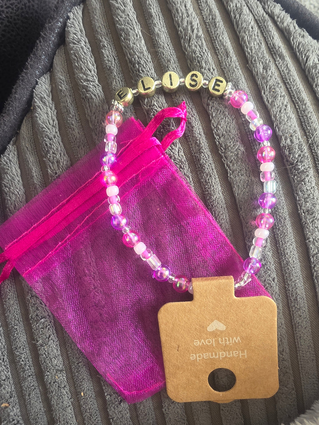 Name or word bracelets